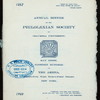 ANNUAL DINNER [held by] PHILILEXIAN SOCIETY OF COLUMBIA UNIVERSITY [at] "THE ARENA, 39 WEST 31ST STREET, NEW YORK" (REST;)