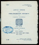 ANNUAL DINNER [held by] PHILILEXIAN SOCIETY OF COLUMBIA UNIVERSITY [at] "THE ARENA, 39 WEST 31ST STREET, NEW YORK" (REST;)