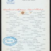 BREAKFAST [held by] GORDON HOTEL [at] "WASHINGTON, D.C." (HOTEL)