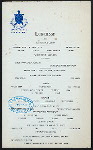 LUNCHEON [held by] GORDON HOTEL [at] "WASHINGTON, D.C." (HOTEL;)