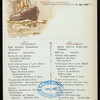 BREAKFAST [held by] NORDDEUTECHER LLOYD BREMEN [at] SS KAISER WILHELM DER GROSSE (SS;)