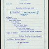 BREAKFAST [held by] PACIFIC MAIL STEAMSHP COMPANY [at] SS CITY OF PARA (SS;)