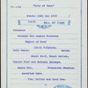 LUNCH [held by] PACIFIC MAIL STEAMSHP COMPANY [at] SS CITY OF PARA (SS;)