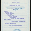 BREAKFAST [held by] PACIFIC MAIL STEAMSHP COMPANY [at] SS CITY OF PARA (SS;)