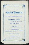 DINNER [held by] PACIFIC MAIL STEAMSHP COMPANY [at] SS CITY OF PARA (SS;)