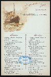 BREAKFAST [held by] NORDDEUTECHER LLOYD BREMEN [at] SS KAISER WILHELM DER GROSSE (SS;)