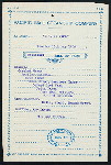 BREAKFAST [held by] PACIFIC MAIL STEAMSHIP COMPANY [at] SS CITY OF PARA (SS;)