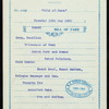 LUNCH [held by] PACIFIC MAIL STEAMSHIP COMPANY [at] SS CITY OF PARA (SS;)