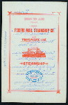 DINNER] [held by] PACIFIC MAIL STEAMSHIP COMPANY [at] SS RIO DE JANEIRO (SS;)