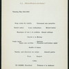 DINNER] [held by] NORDDEUTSCHER LLOYD BREMEN [at] SCHNELLDAMPFER DAISER WILHELM DER GROSSE (SS;)