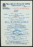 SUPPER [held by] UNION PACIFIC DINING CAR SERVICE [at]  (RR;)