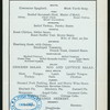 DINNER [held by] NEW FALMOUTH HOTEL [at] "PORTLAND, ME" (HOTEL;)