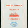 DINNER] [held by] PACIFIC MAIL STEAMSHIP CO. [at] SS CITY OF RIO DE JANEIRO (SS;)