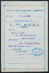 LUNCH [held by] PACIFIC MAIL STEAMSHIP COMPANY [at] SS CITY OF PARA (SS;)