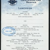 LUNCHEON [held by] ILLINOIS CENTRAL RAILROAD [at] CENTRAL MISSISSIPPI VALLEY ROUTE (RR;)