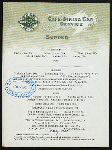 SUPPER [held by] ILLINOIS CENTRAL RAILROAD [at] CENTRAL MISSISSIPPI VALLEY ROUTE (RR;)
