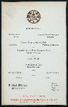 ANNUAL DINNER [held by] TRANSPORTATION CLUB OF NEW YORK [at] [NY] (?)