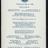 DINNER [held by] PABST BLUE RIBBON [at] ? (REST;)