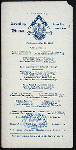 DINNER [held by] PABST BLUE RIBBON [at] ? (REST;)