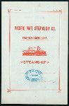 DINNER [held by] PACIFIC MAIL STEAMSHIP CO. - TRANS-PACIFIC LINE [at] EN ROUTE (SS;)