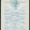 DINNER [held by] MANGLER'S [at] "LA SALLE ST. CHICAGO, IL." (REST;)