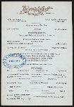 BREAKFAST MENU [held by] BURNET HOUSE [at] "CINCINNATI, OH" (HOT;)