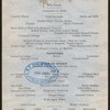 SUPPER MENU [held by] BURNET HOUSE [at] "CINCINNATI, OH" (HOT;)