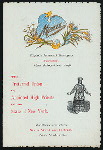 EIGHTH ANNUAL BANQUET [held by] FRATERBAK UNION OF ANOINTED HIGH PRIESTS OF THE STATE OF NEW YORK [at] "CRAFTSMAN'S CLUB; 11 WEST 22ND STREET, NEW YORK, NY; NY" (OTHER (PRIVATE CLUB?))