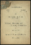 PARTING FROM OLD HALL OF MILITARY MUSEUM & LIBRARY COMMITTEE [held by] ANCIENT & HONORABLE ARTILLERY CO. [at] "FANEUIL HALL, BOSTON, MA" (OTHER (HALL);)