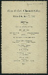 40TH ANNIVERSARY [held by] CLASS OF 1858 OF HARVARD COLLEGE [at] "UNION CLUB, (?)" (OTHER (CLUB);)