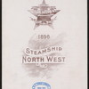 DINNER MENU [held by] NORTHERN STEAMSHIP COMPANY [at] STEAMSHIP NORTHWEST (SS;)