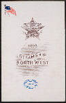 DINNER MENU [held by] NORTHERN STEAMSHIP COMPANY [at] STEAMSHIP NORTHWEST (SS;)