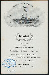 BREAKFAST [held by] AMERICAN LINE TO MONTREAL [at] AT SEA (SS;)
