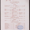 LUNCHEON [held by] NORTHERN STEAMSHIP COMPANY [at] STEAMSHIP NORTH WEST (SS)