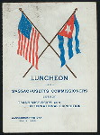 LUNCHEON TO MASSACHUSETTS COMMISSIONERS [held by] TRANS-MISSISSIPPI AND INTENATIONAL EXPOSTITION [at] "OMAHA, NE"