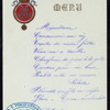 DINNER [held by] KING UMBERTO [at] "ROME, ITALY" (OTHER (PRIVATE AREA);)