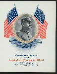 BANQUET FOR LIEUT.-COL. FRANCIS G. WARD OF 202 USV [held by] ? [at] "HOTEL IROQUOIS,(BUFFALONY)" (HOTEL;)