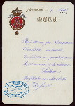 LUNCH [held by] (KING UMBERTO) [at] "(ROME,ITALY)"