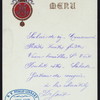 LUNCH [held by] (KING UMBERTO) [at] "(ROME,ITALY)"