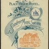SOUVENIR MENU [held by] PLACE VIGER HOTEL [at] "MONTREAL, CANADA" (HOT;)