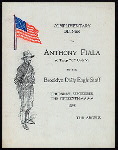 COMPLIMENTARY DINNER TO ANTHONY FIALA OF TROOP "C," U.S.V. [held by] BROOKLYN DAILY EAGLE STAFF [at] "ARGYLE, THE, BROOKLYN, NY" ([REST?];)