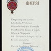 DINNER [held by] [KING UMBERTO] [at] "[ROME, ITALLY]" (OTHER (PALACE);)