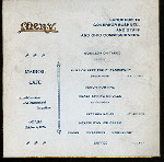 LUNCHEON TO GOVERNOR BUSHNELL AND STAFF AND OHIO COMMISSIONERS [held by] TRANS-MISSISSIPPI AND INTERNATIONAL EXPOSITION [at] "MARKEL CAFE, OMAHA,[NE]" (REST;)