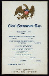 LUNCHEON FOR CIVIL GOVERNMNT DAY [held by] TRANS-MISSISSIPPI AND INTERNATIONAL EXPOSITION [at] "OMAHA, NE"