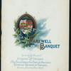 FAREWELL BANQUET TO THE EARL OF ABERDEEN,GOV. GENERAL OF CANADA [held by] CITIZENS OF OTTAWA [at] "THE RUSSELL [OTTAWA,CANADA]" (HOTEL)