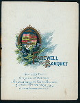 FAREWELL BANQUET TO THE EARL OF ABERDEEN,GOV. GENERAL OF CANADA [held by] CITIZENS OF OTTAWA [at] "THE RUSSELL [OTTAWA,CANADA]" (HOTEL)