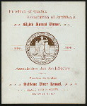 8TH ANNUAL DINNER [held by] ASSOCIATION OF ARCHITECTS [at] "PLACE VIGER HOTEL, PROVINCE OF QUEBEC,CANADA" (HOTEL)