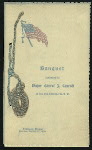 BANQUET TO MAJOR GARRET J. CARROLL-7TH ILLINOIS USV [held by] US VETERANS [at] TREMONT HOUSE ([HOTEL])