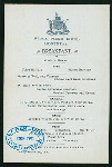 BREAKFAST [held by] PLACE VIGER HOTEL [at] "MONTREAL, CANADA" (HOTEL)