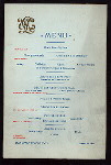 DINNER [held by] UNION LEAGUE CLUB [at] (NEW YORK?) (OTHER (PRIVATE CLUB);)